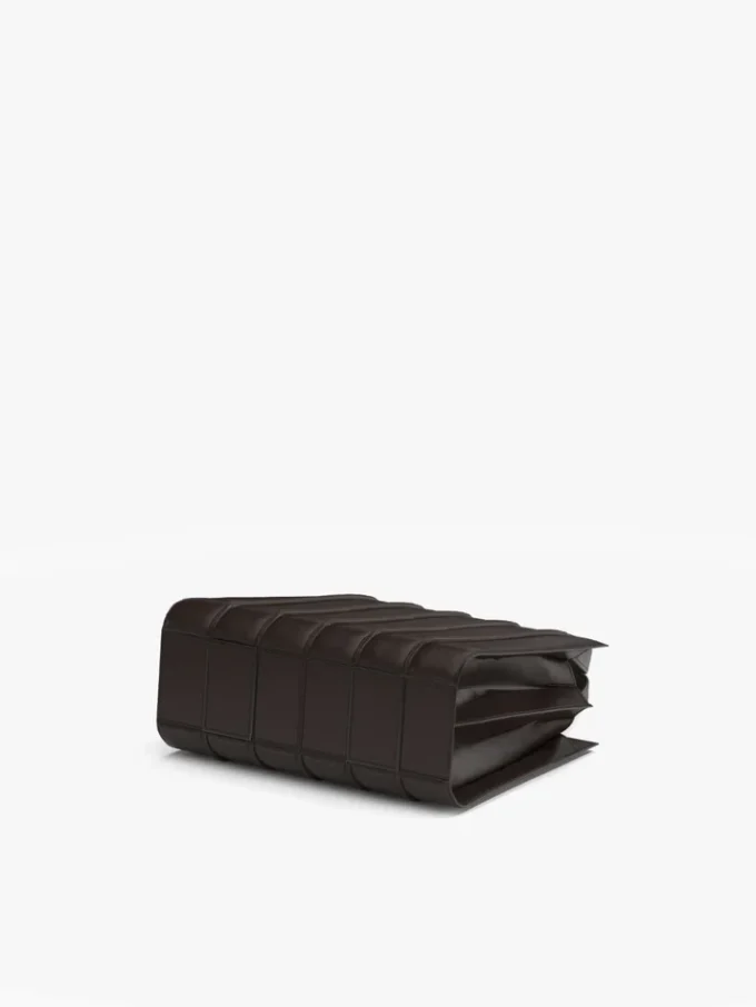 Mala Whitney de Max Mara 5 – média, castanho escuro Mala Whitney de Max Mara 5 – média, castanho escuro