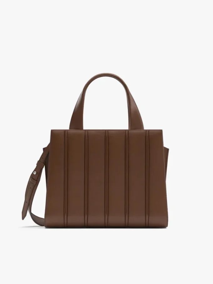 Mala Whitney de Max Mara 5 – média, castanho âmbar Mala Whitney de Max Mara 5 – média, castanho âmbar