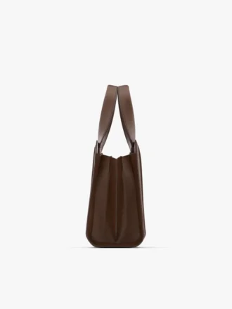 Mala Whitney de Max Mara 5 – média, castanho âmbar