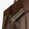 Mala Whitney de Max Mara 5 – média, castanho âmbar Mala Whitney de Max Mara 5 – média, castanho âmbar