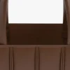 Mala Whitney de Max Mara 5 – média, castanho âmbar Mala Whitney de Max Mara 5 – média, castanho âmbar