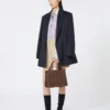 Mala Whitney de Max Mara 5 – média, castanho âmbar Mala Whitney de Max Mara 5 – média, castanho âmbar