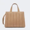 Mala Whitney de Max Mara 6 – média, castanho avelã Mala Whitney de Max Mara 6 – média, castanho avelã