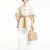 Mala Whitney de Max Mara 6 – média, castanho avelã Mala Whitney de Max Mara 6 – média, castanho avelã