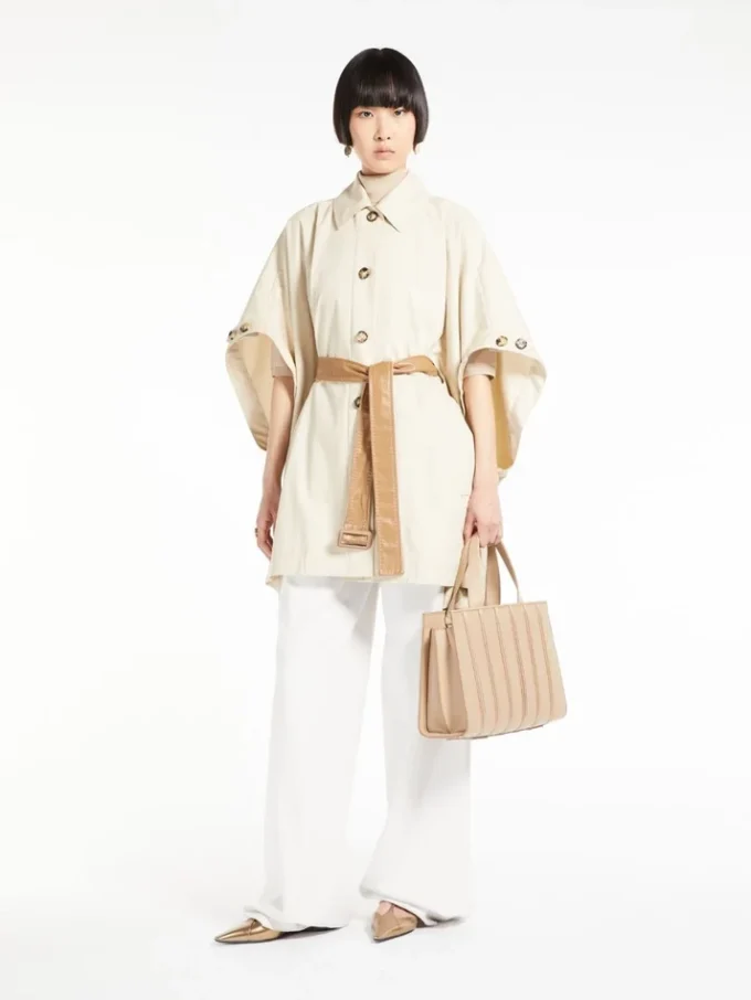 Mala Whitney de Max Mara 6 – média, castanho avelã Mala Whitney de Max Mara 6 – média, castanho avelã