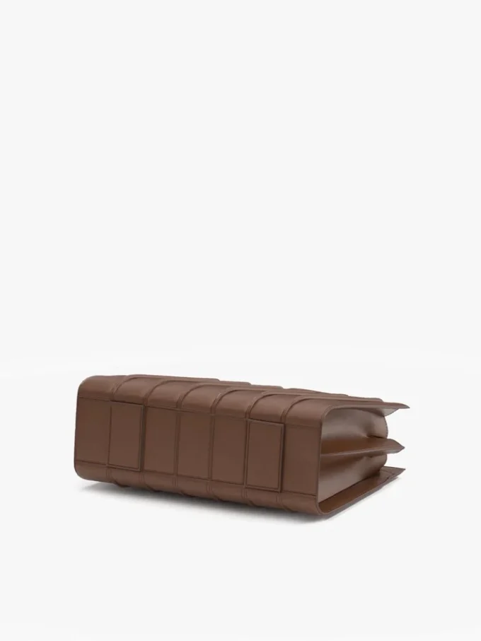 Mala Whitney de Max Mara 6 – média, castanho âmbar Mala Whitney de Max Mara 6 – média, castanho âmbar