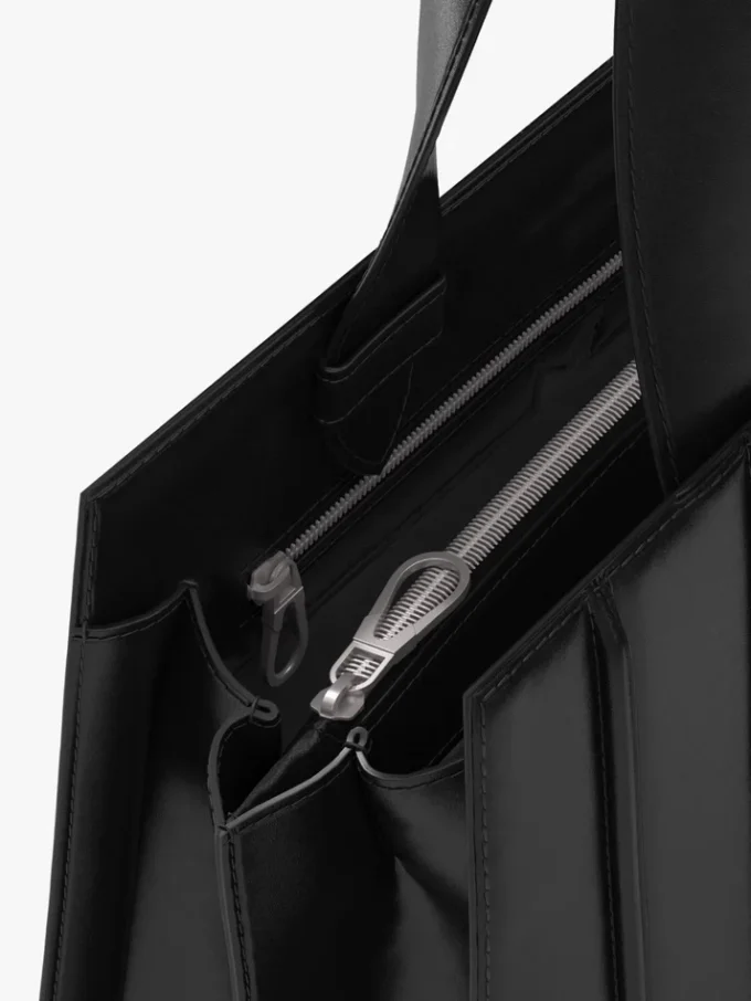Mala Whitney de Max Mara 6 – média, preta Mala Whitney de Max Mara 6 – média, preta