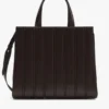 Mala Whitney de Max Mara 7 – grande, castanho escuro