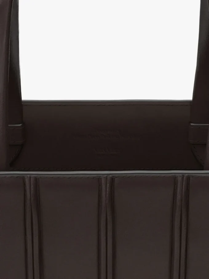 Mala Whitney de Max Mara 7 – grande, castanho escuro