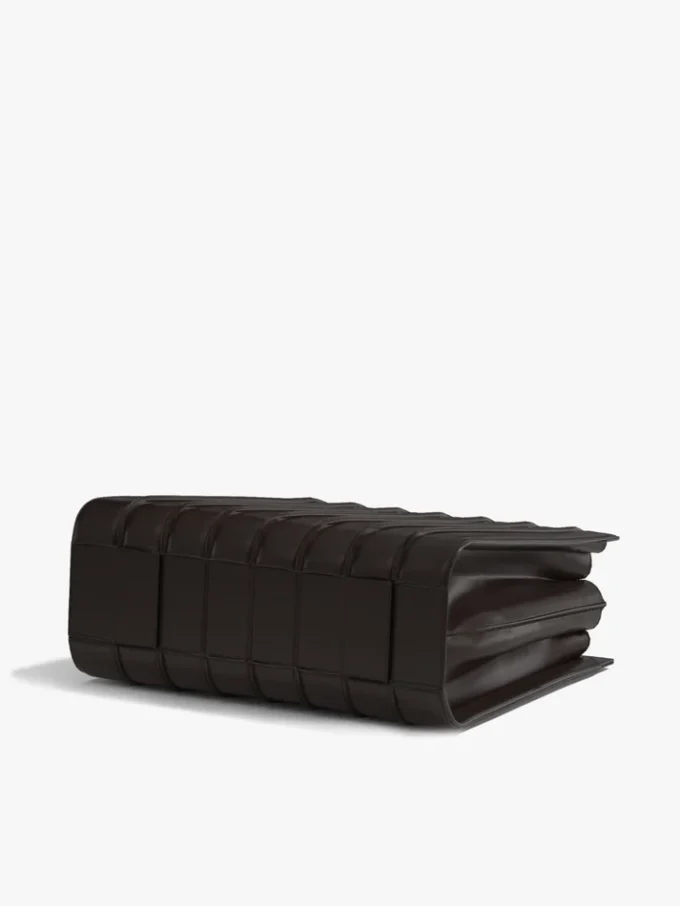 Mala Whitney de Max Mara 7 – grande, castanho escuro