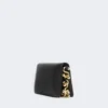 Mini bolsa Soffy acolchoada em pele napa, preta Mini bolsa Soffy acolchoada em pele napa, preta