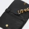 Mini bolsa Soffy acolchoada em pele napa, preta Mini bolsa Soffy acolchoada em pele napa, preta