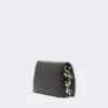 Mini-bolsa Soffy em pele napa acolchoada, preta Mini-bolsa Soffy em pele napa acolchoada, preta