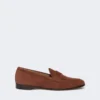 Mocassins em camurça, castanhos Mocassins em camurça, castanhos
