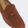 Mocassins em camurça, castanhos Mocassins em camurça, castanhos