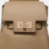 Mochila Margaux de couro, de um ombro, cor lama Mochila Margaux de couro, de um ombro, cor lama