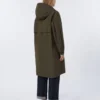 Parka em tafetá repelente à água, verde Parka em tafetá repelente à água, verde