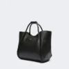 Pequena bolsa de couro Marine, preta
