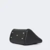 Pequena bolsa de couro Marine, preta