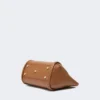 Pequena bolsa Marine em pele, castanho bronze Pequena bolsa Marine em pele, castanho bronze