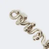 Pulseira metálica, prata Pulseira metálica, prata