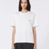 T-shirt básica de algodão, branco óptico T-shirt básica de algodão, branco óptico