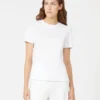 T-shirt de algodão, branco óptico