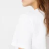 T-shirt de algodão, branco óptico