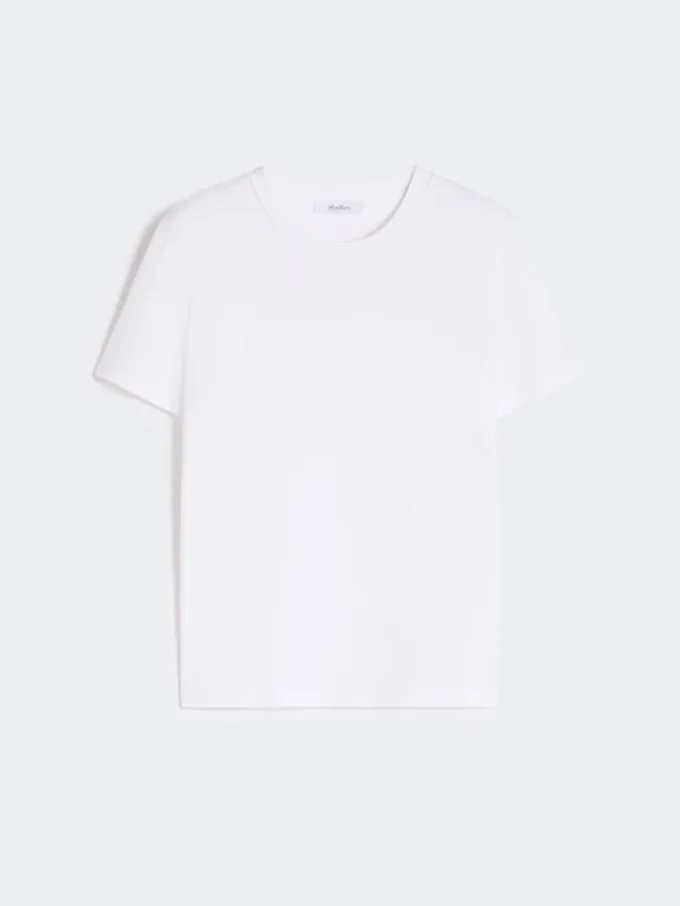T-shirt de algodão, branco óptico