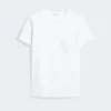 T-shirt em jersey de algodão, branco óptico T-shirt em jersey de algodão, branco óptico