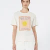 T-shirt em jersey de algodão, cru T-shirt em jersey de algodão, cru
