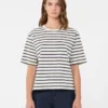 T-shirt em jersey de algodão, cru T-shirt em jersey de algodão, cru