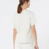 T-shirt em jersey de algodão, cru T-shirt em jersey de algodão, cru