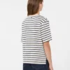 T-shirt em jersey de algodão, cru T-shirt em jersey de algodão, cru