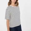 T-shirt em jersey de algodão, cru T-shirt em jersey de algodão, cru