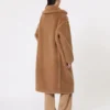 Teddy Bear Icon Coat, cor camelo