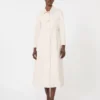 Vestido camisa em ganga de algodão, cor areia Vestido camisa em ganga de algodão, cor areia