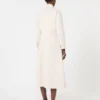 Vestido camisa em ganga de algodão, cor areia Vestido camisa em ganga de algodão, cor areia