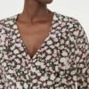 Vestido de seda estampado, rosa Vestido de seda estampado, rosa