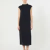 Vestido justo em jersey scuba, azul ultramar Vestido justo em jersey scuba, azul ultramar