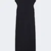 Vestido justo em jersey scuba, azul ultramar Vestido justo em jersey scuba, azul ultramar