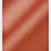 Xaile em jacquard de algodão, modal e caxemira, cor de coral