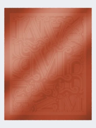 Xaile em jacquard de algodão, modal e caxemira, cor de coral