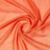 Xaile em jacquard de algodão, modal e caxemira, cor de coral
